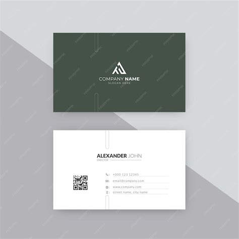 Simple Business Card Template 的图像结果