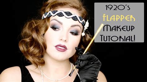 1920s Makeup Tutorial 的图像结果