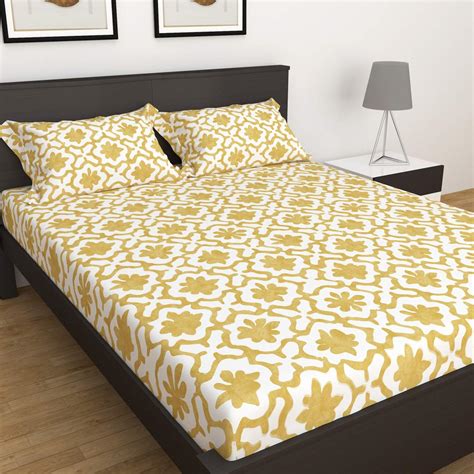 Home Centre Harbour Printed 6-Piece Double Bedsheet Set - 2.54 m x 2.74 ...