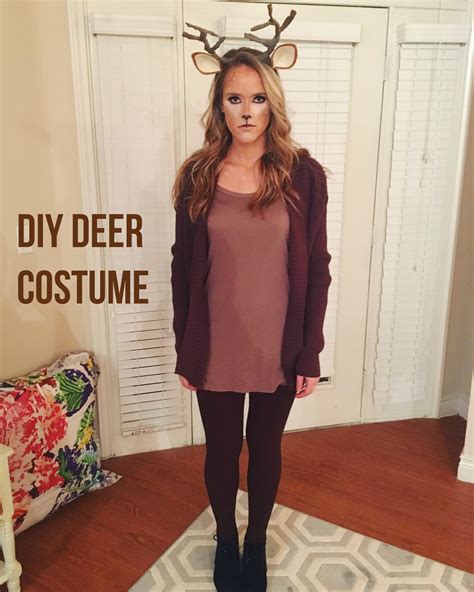 Diy Deer Costume - Page 3 of 31 - Easy Hairstyles | Diy costumes women ...