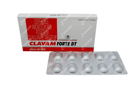 Clavam Forte Tablet Dt 10: Uses, Side Effects, Price & Substitutes