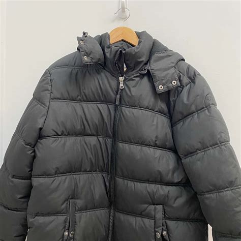 Rivers Mens Black Puffer Jacket. Size L(s)