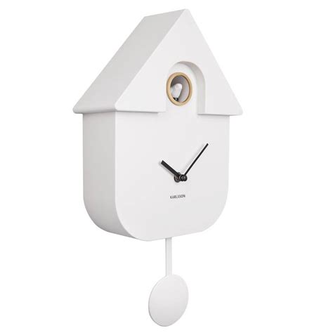 Cuckoo Clock In White By Idyll Home