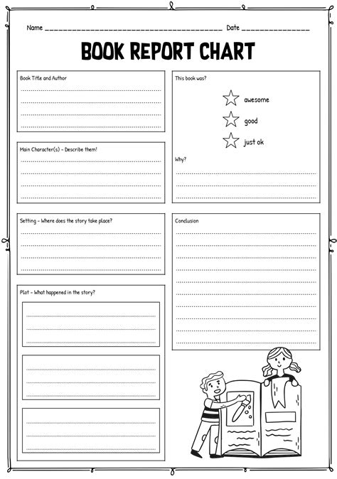 Fifth Grade Book Report Ideas | Book report, Book report templates ...