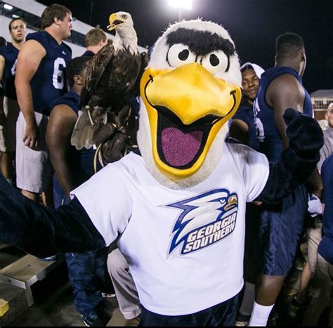 Gus with Freedom | Georgia southern eagles, Southern girls, Georgia ...