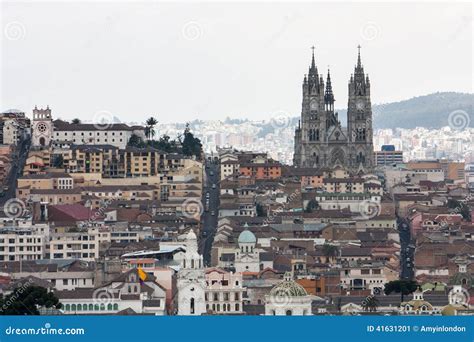 Capital City Of Quito Ecuador Stock Photo - Image: 41631201
