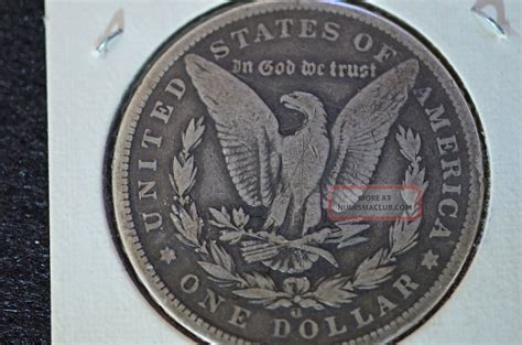 1895 O Morgan Silver Dollar