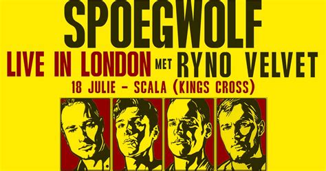 Spoegwolf & Ryno Velvet live in London, Scala Kings Cross, London, 18 ...