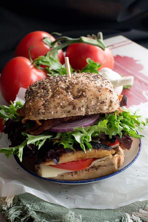 Mojo Grilled Chicken Club Sandwich - What the Forks for Dinner?