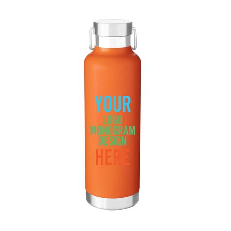 Personalized h2go Journey 24 oz Water Bottle - Orange | Iconic Imprint