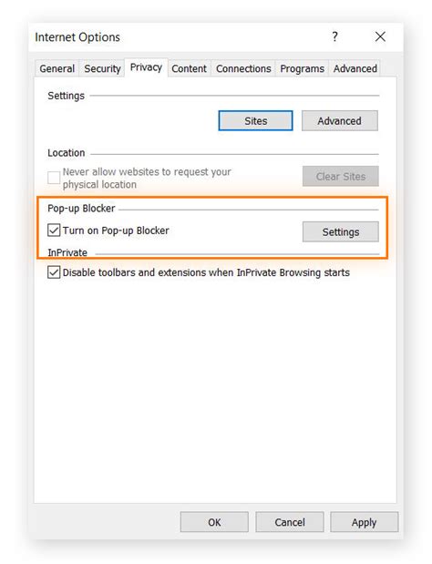 Block All Pop-Ups On This Computer 的图像结果
