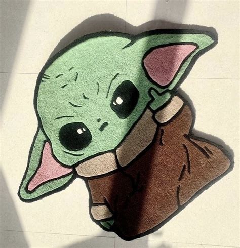 Grogu – Baby Yoda Star Wars Rug – Cozy Bear