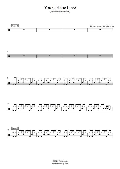 You've Got The Love (Intermediate Level) (Florence and the Machine ...