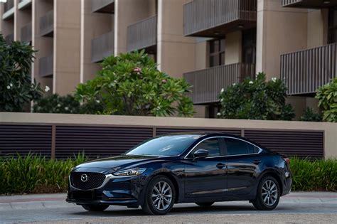 Rent Mazda 6 Blue in Dubai - Sedan - Octane.Rent