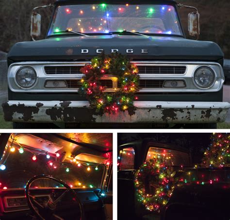 Christmas Truck Decorating for the Holidays