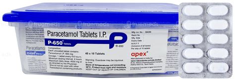 P 650 Tablet 10: Uses, Side Effects, Price & Substitutes
