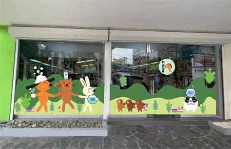 Pet Store Front Glass Design | Freelancer