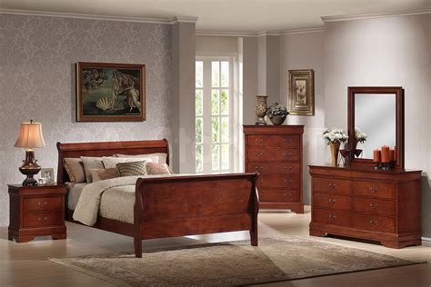 bedroom color ideas with cherry furniture