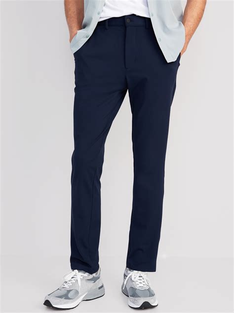 Navy Blue Chinos Men