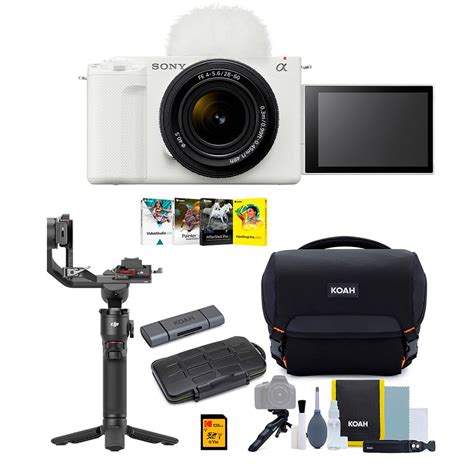 Buy Sony ZV-E1 Mirrorless Camera with 28-60mm Lens (White) Bundle with ...