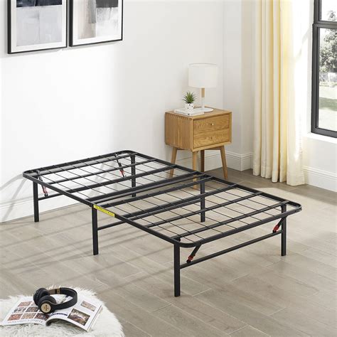 Image result for Folding Box Spring Bed Frame