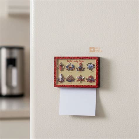 The Eight Lucky Sign Fridge Magnet – Folk Bazar