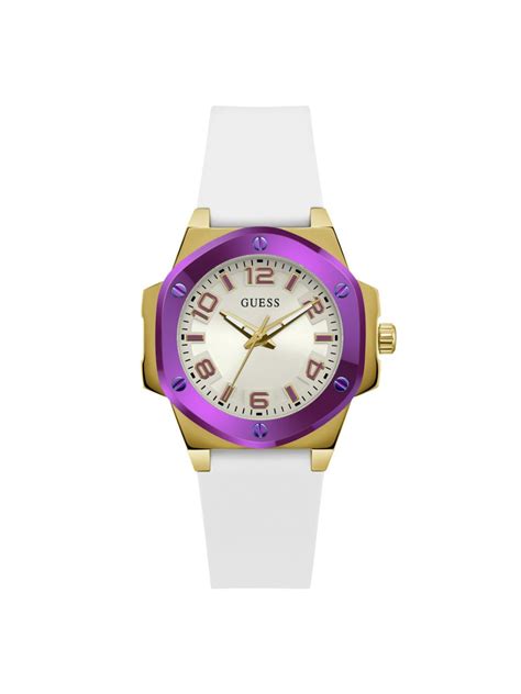 Women's Analog Digital Watch Guess | Women's White Watch – Only Watches