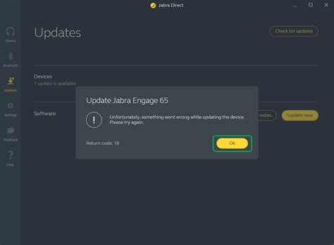 How do I manually update the firmware on my Jabra device using Jabra ...