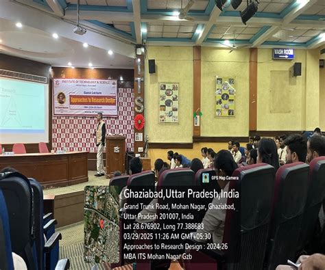 Department of MBA conducted Guest Lecture on “Approaches to Research ...