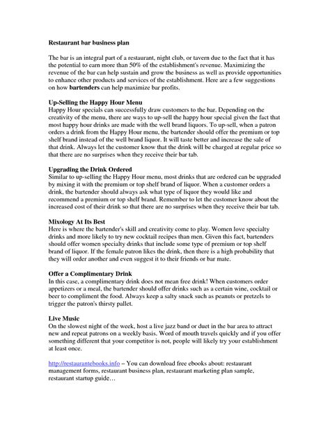 32+ Free Restaurant Business Plan Templates in Word Excel PDF