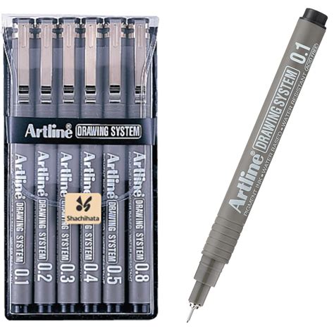 Artline Drawing System Fineliner Pen | Acid Free Pen | Water Based Ink ...