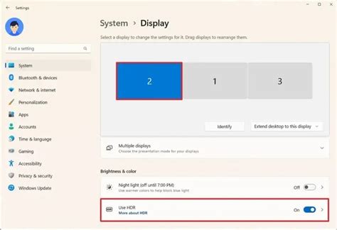 Image result for Windows HD Color Settings