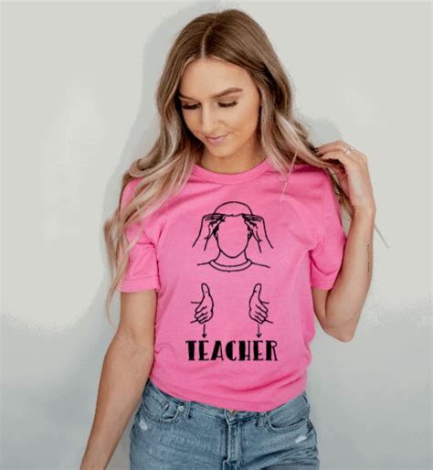 Teacher Sign Language - Etsy