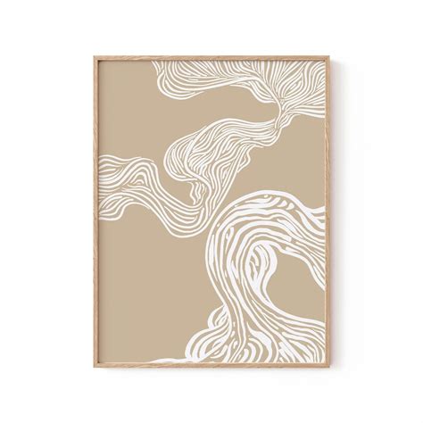 Vanilla Flow II: Buy Best Framed Minimalist Art Painting Online ...