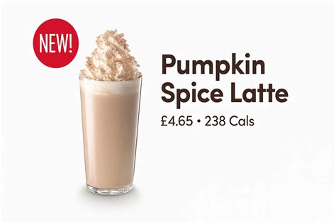Tim Hortons Pumpkin Spice Latte UK — Price & Calories