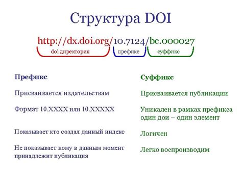 что такое doi статьи или журнала как найти