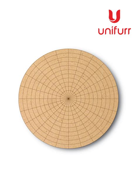 Mandala Grid -Lipan Pre-marked MDF – Unifurr