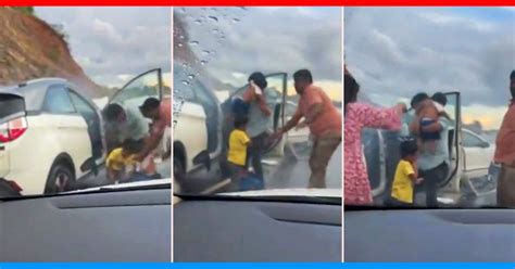 Kids In Tata Nexon's Front Seat Hurt After Volkswagen Polo Jumps ...