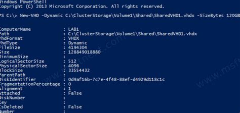 Image result for PowerShell VHD