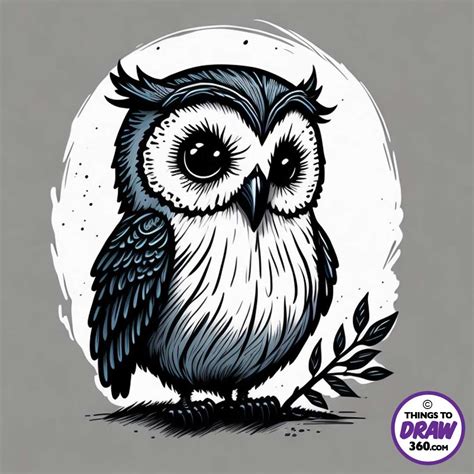 Cute Owl Drawings 4 - Things to Draw