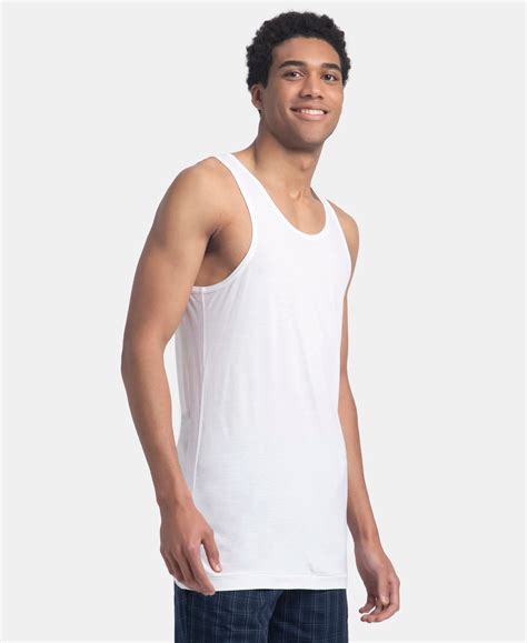 Buy Bamboo And Tencel Modal Blend Sleeveless Vest With Extended Length ...