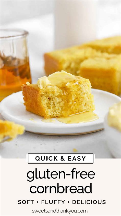 Easy Gluten-Free Cornbread Recipe (Moist & Fluffy!)