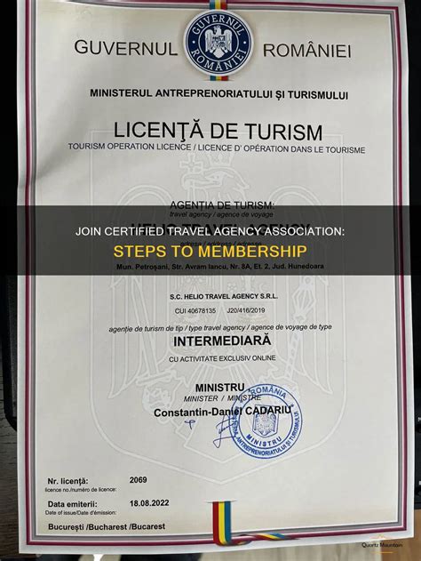 Join Certified Travel Agency Association: Steps To Membership ...