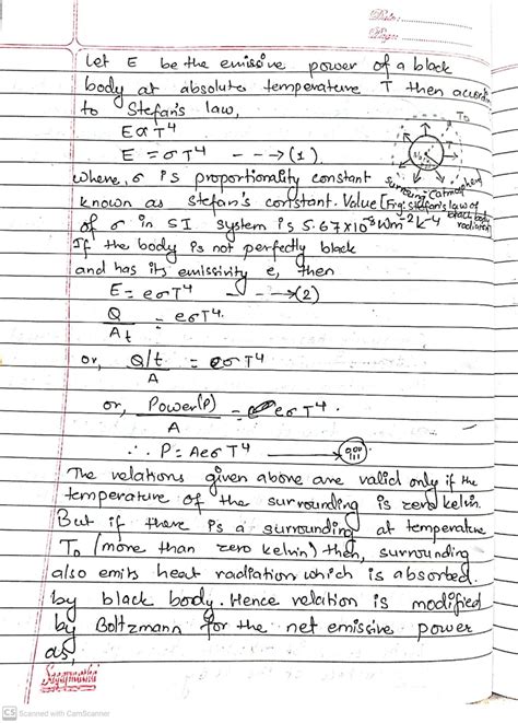 Chapter 12: Rate of Heat Flow: Class 11 Physics Note - Your All Notes