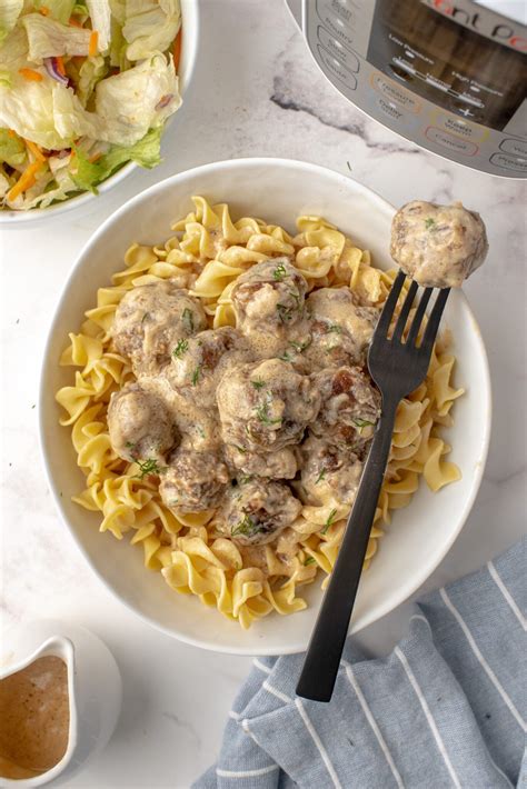 Instant pot swedish meatballs noodles – Artofit