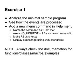 Image result for wxWidgets Text Box Example