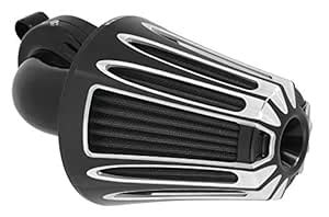 Arlen Ness 90 Degree Monster Sucker Air Cleaner Deep Cut Cover Black 81 ...