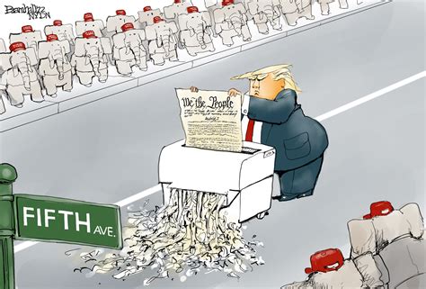 7 scathing cartoons about Trump's call to suspend the Constitution ...