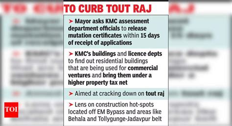 Mayor prods KMC to issue mutation certs within 15 days | Kolkata News ...