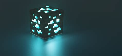 Diamond Minecraft Wallpaper Block Minecraft Wallpaper[please Diamond